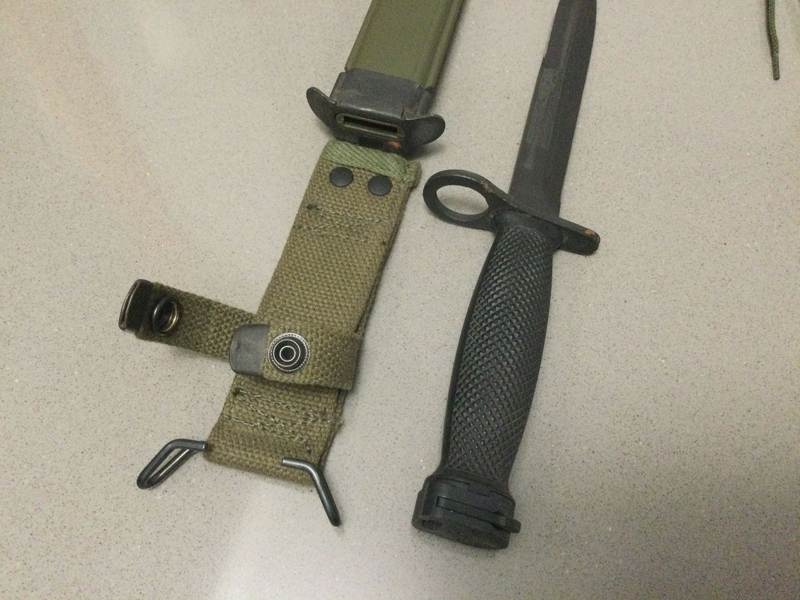 U.S M8AI Bayonet Knife, Messer. Schöne Erhaltung, guter Zustand