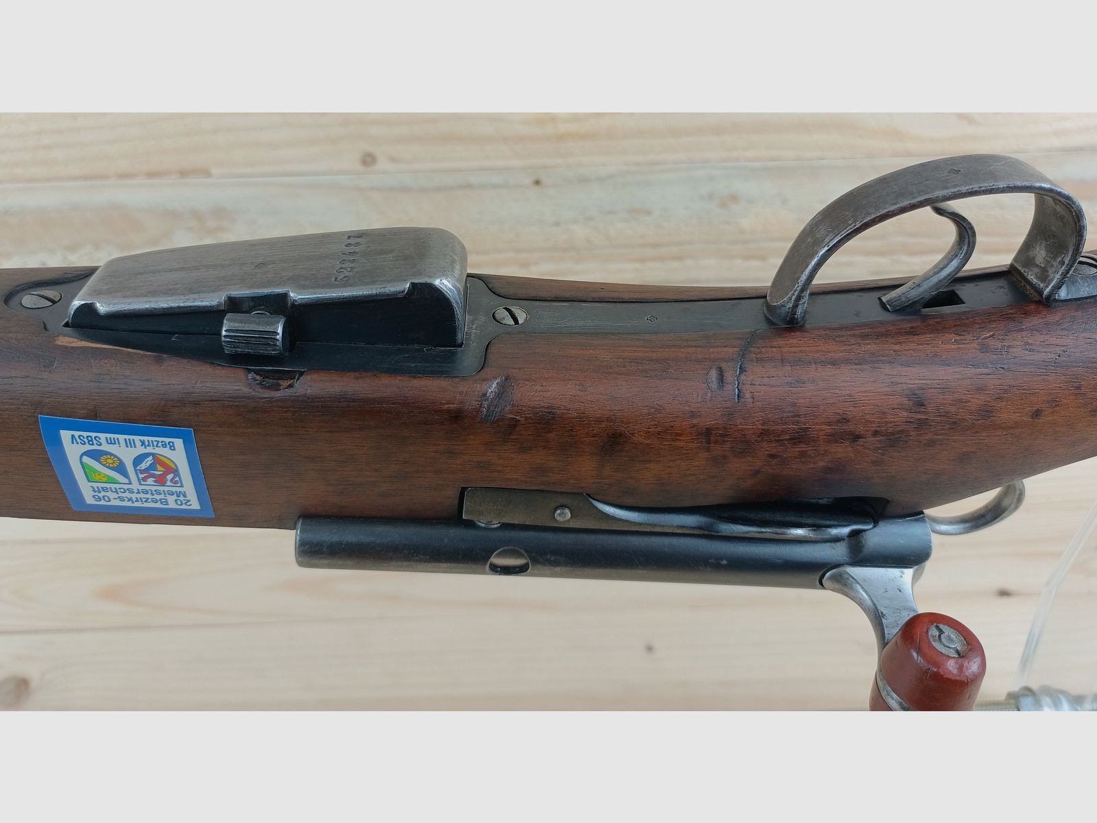 Schmidt Rubin G11, Kal. 7,5x55 Swiss *gültiger deutscher Beschuss*