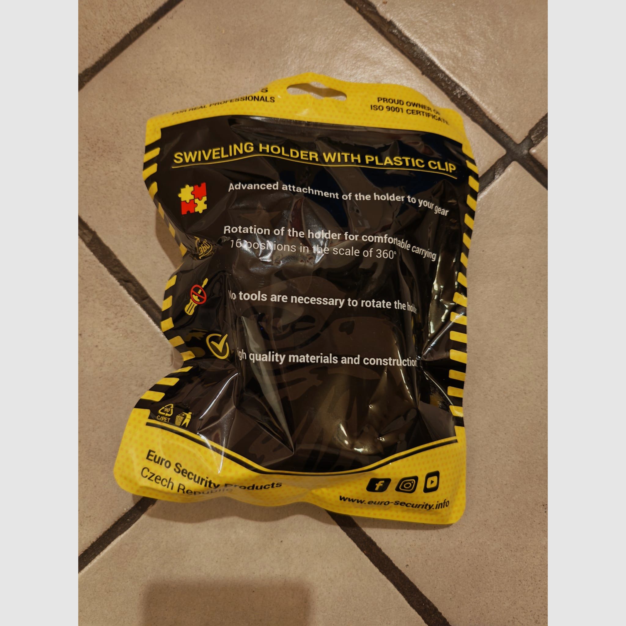 Supporto per bastone ESP / fondina con clip per cintura BHU-04 | NUOVO & OVP