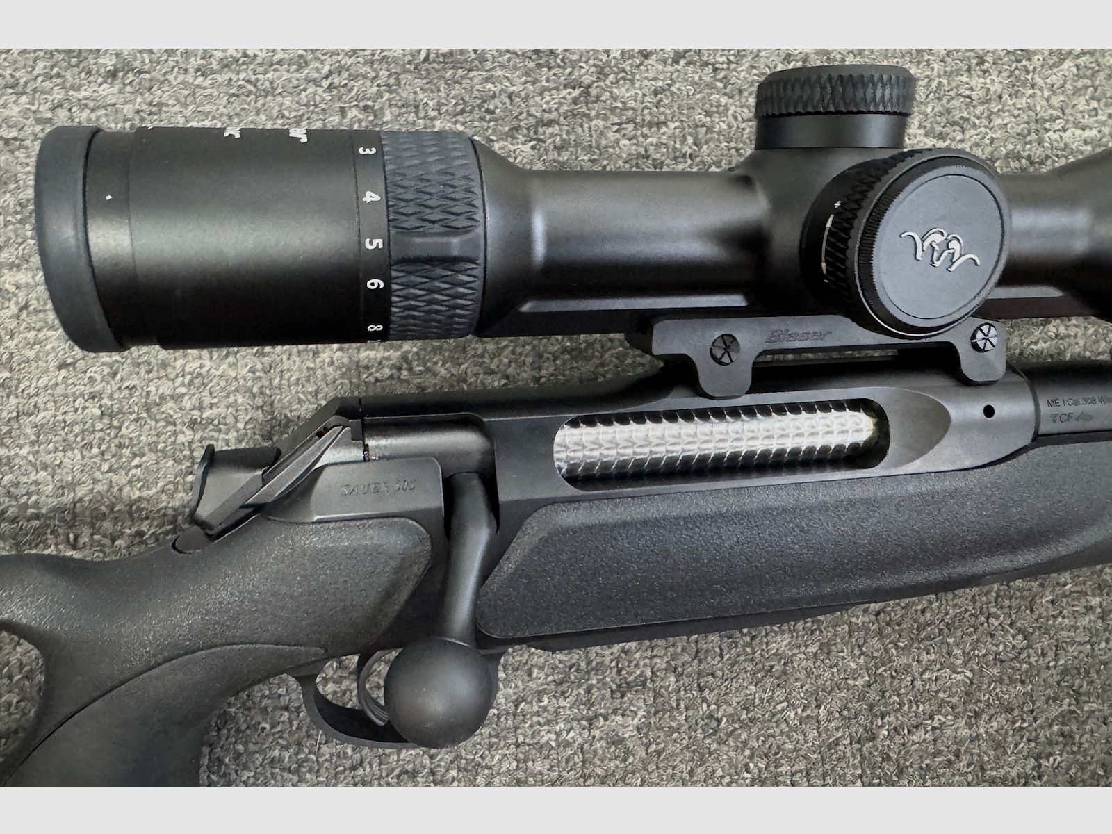 Sauer 505 Synchro XT Outback, .308 Win., M15x1 & Blaser 2-12x50 iC S