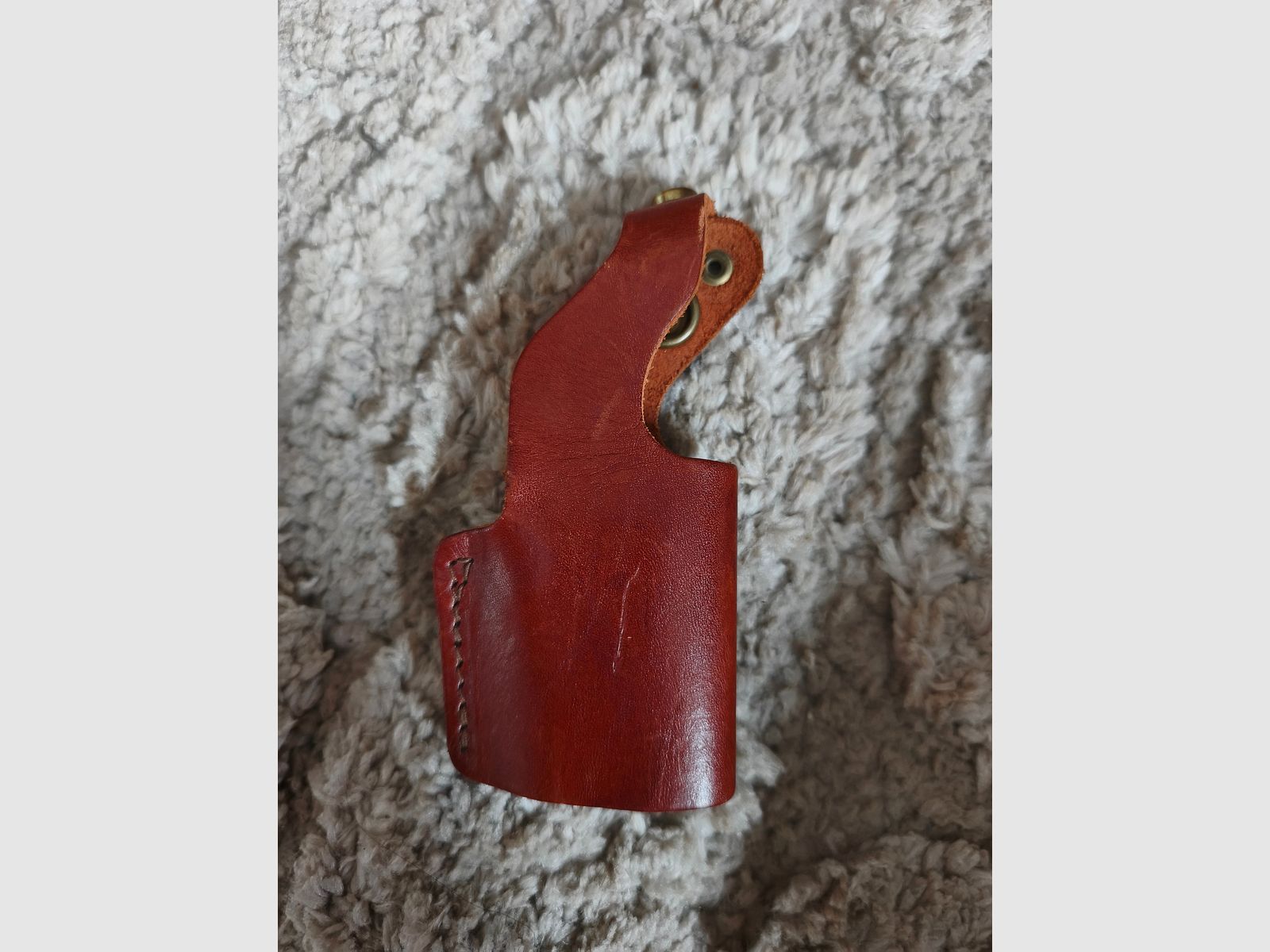 Leather holster as new for pocket pistol