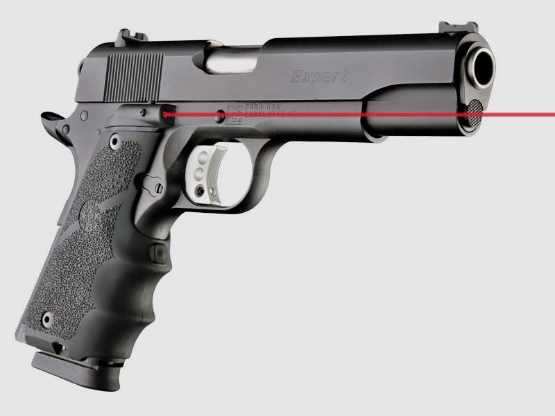 Hogue impugnatura in gomma con laser Colt 1911