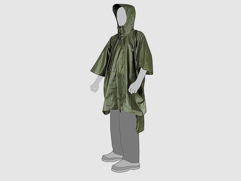 TATONKA Poncho 3 Red XL/2XL