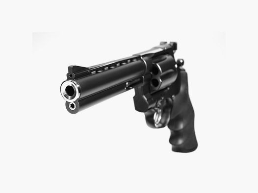 KORTH Combat Revolver NSC, cal. .357 Mag, 5,25 Inch, Rubber Grip