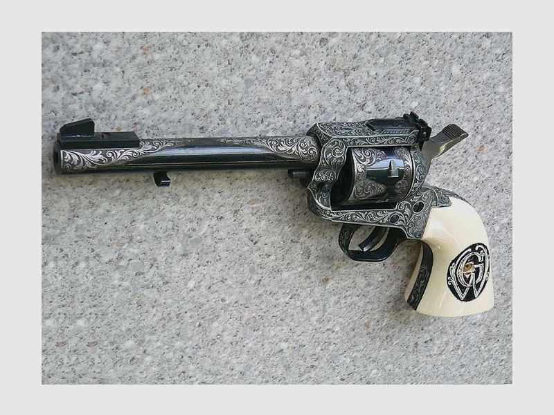 Ein Paar Revolver Cuno Melcher ME6, Kal. 6 mm Flobert, Bild 1 von 5