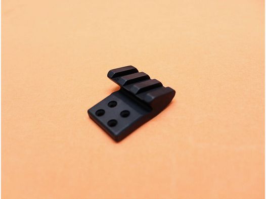 Recknagel Era-Tac Picatinny-Aufsatz (T0913-0000) BL=35mm, seitlich gekröpft, Alu schwarz für ERA-Tac Ringe