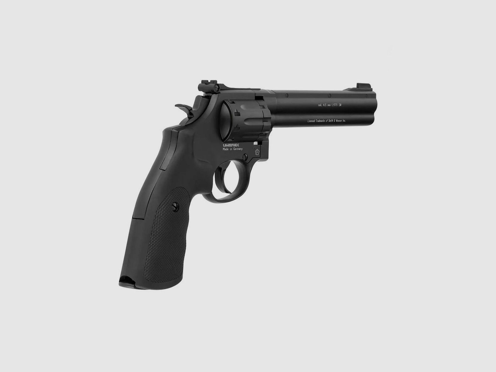 Smith & Wesson 586 Co2 Revolver - 6 Zoll brüniert 4,5 mm Diabolo, Bild 4 von 6
