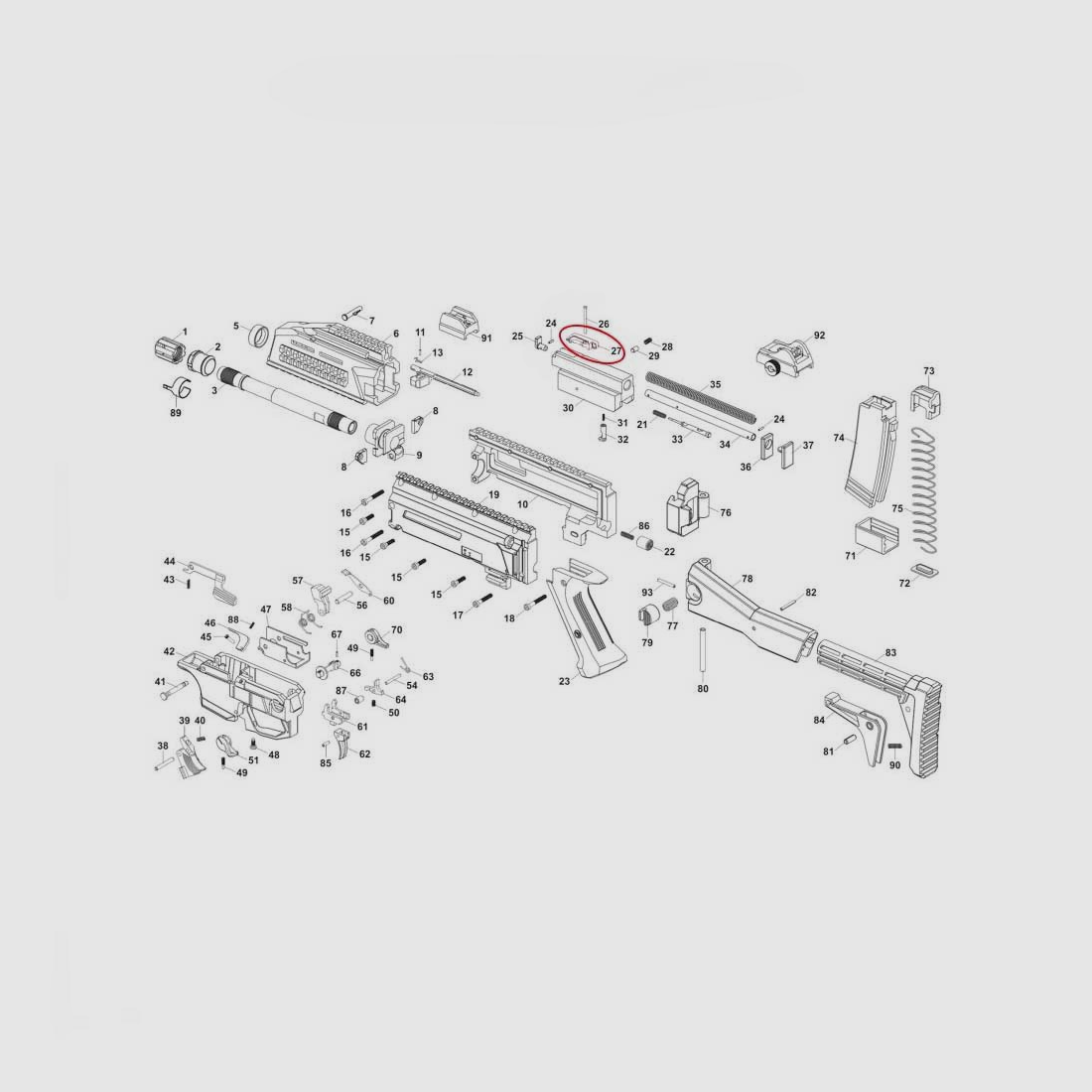 Extractor CZ Scorpion EVO 3, Bild 3 von 3