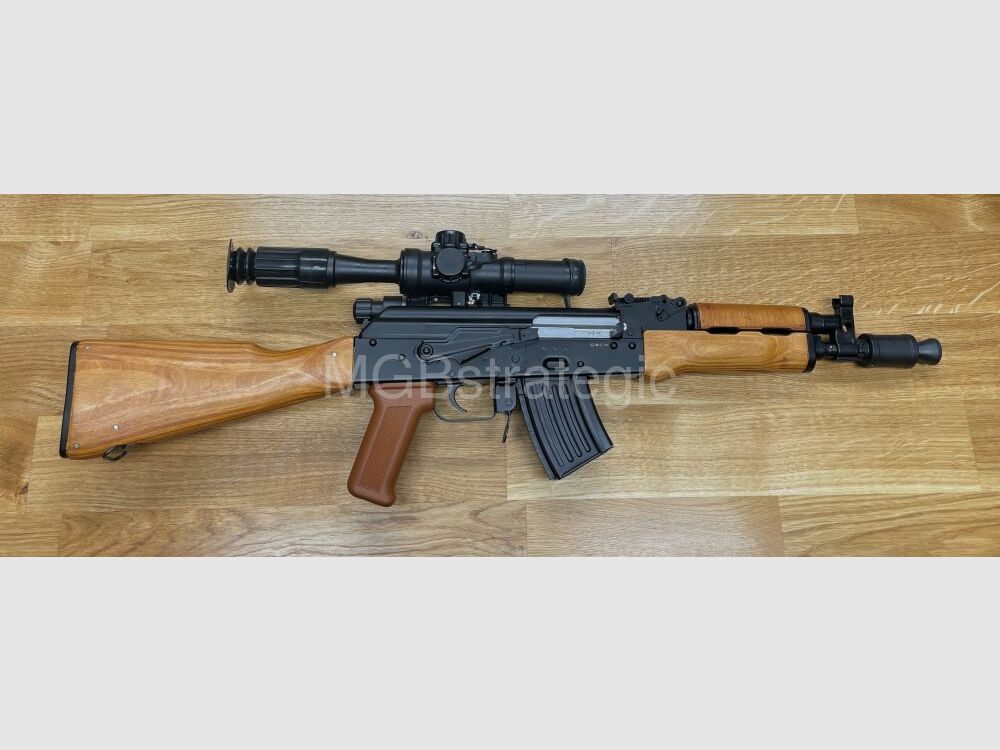 WBP Mini Jack - carabina semiautomática 7,62x39 - Sistema AKM AK47 AK74 con culata de madera laminada - Hecho en Polonia - MiniJack