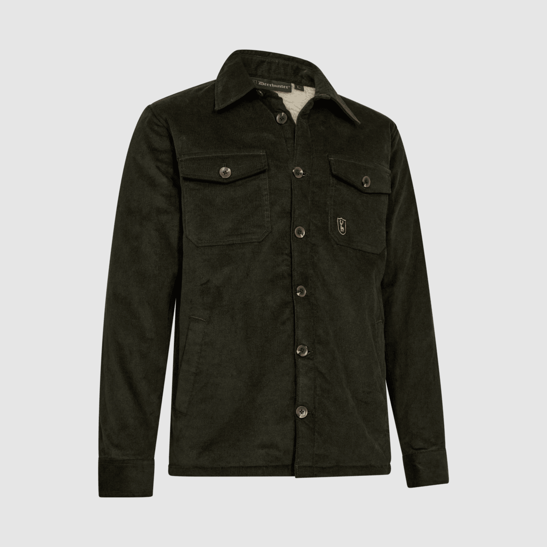 Deerhunter Sherpa Lined Corduroy Jacket Men Timber 2XL