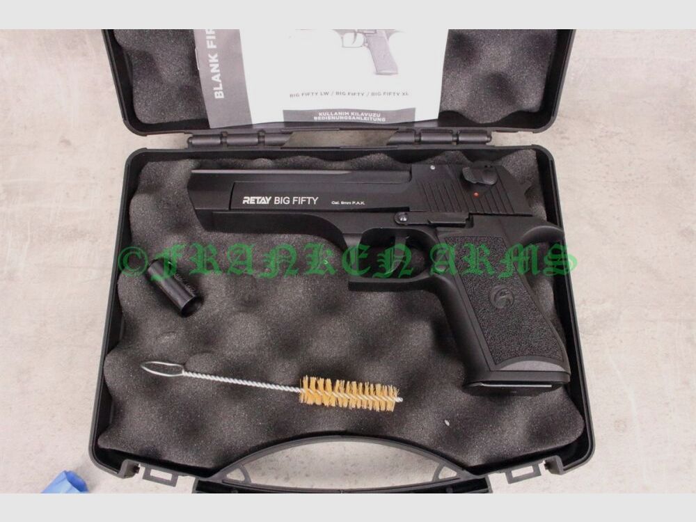 RETAY Big Fifty Black 9mm P.A.K.