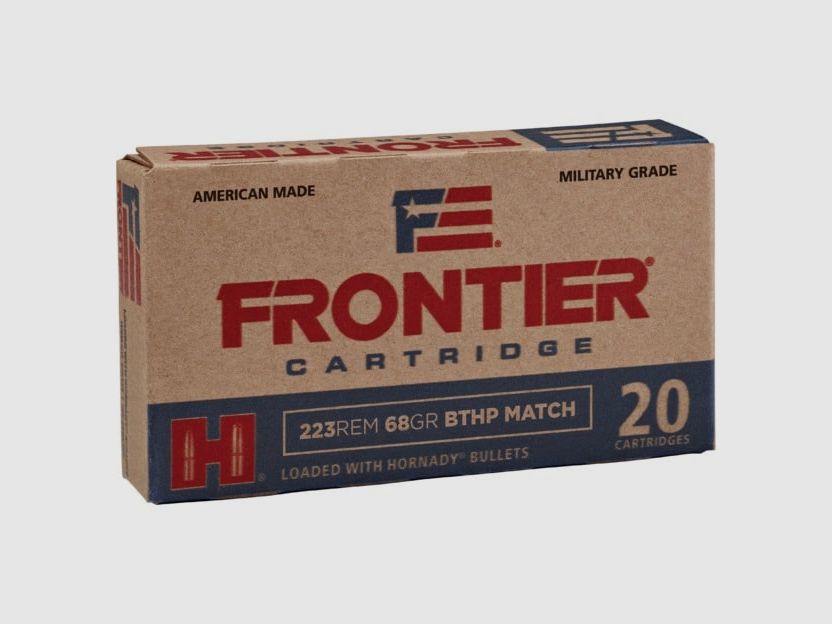 .223 Rem. Hornady Frontier BTHP Match 68grs.