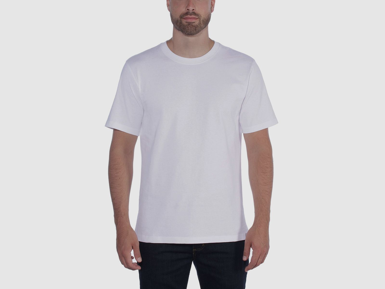 T-shirt de travail Carhartt pour hommes blanc XS