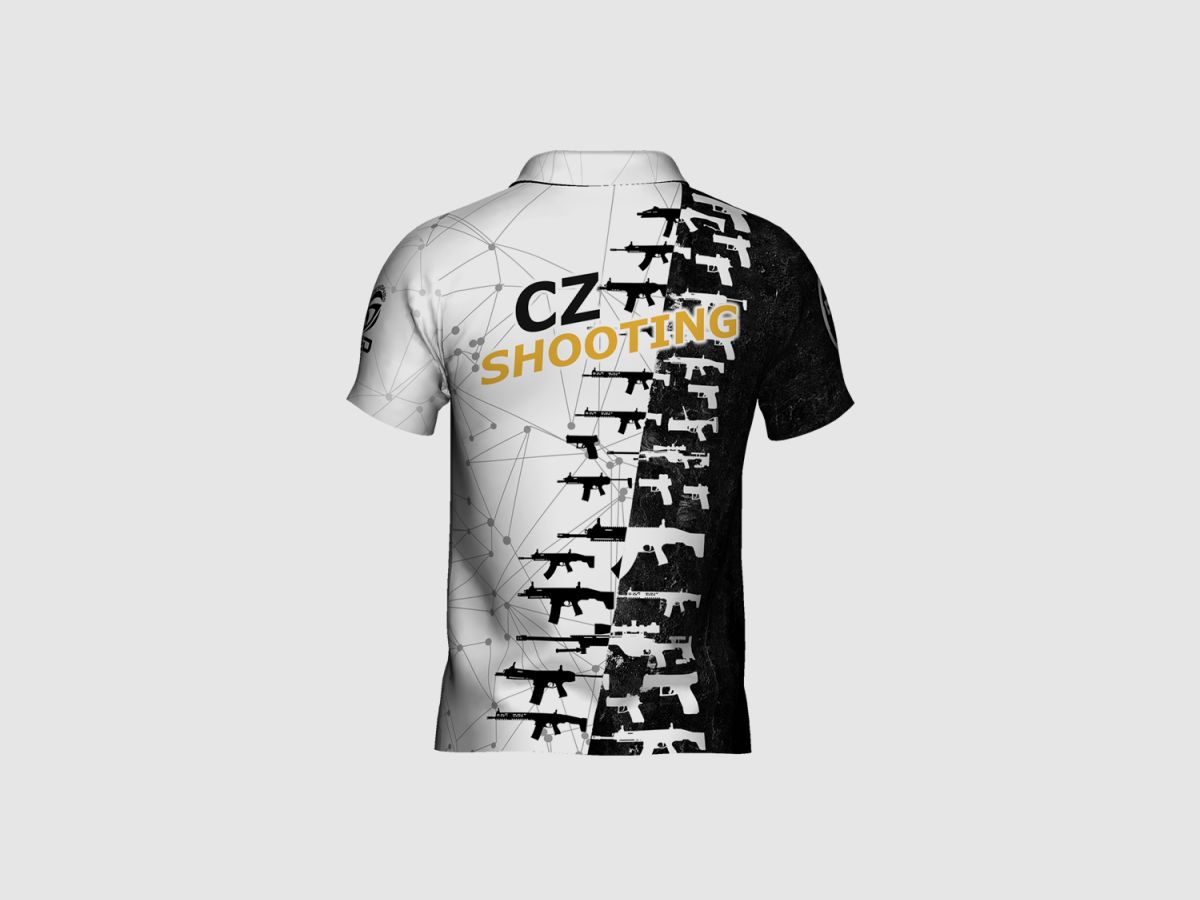 DED CZ Champion T-Shirt, Größe: L, Benutzerdefinierter Name: Mit Benutzerdefiniertem Namen, Bekleidungsart: Regulär (Herren), Bild 2 von 3