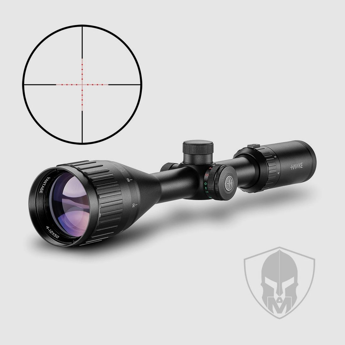 HAWKE VANTAGE 4-12×50 AO MIL DOT IR