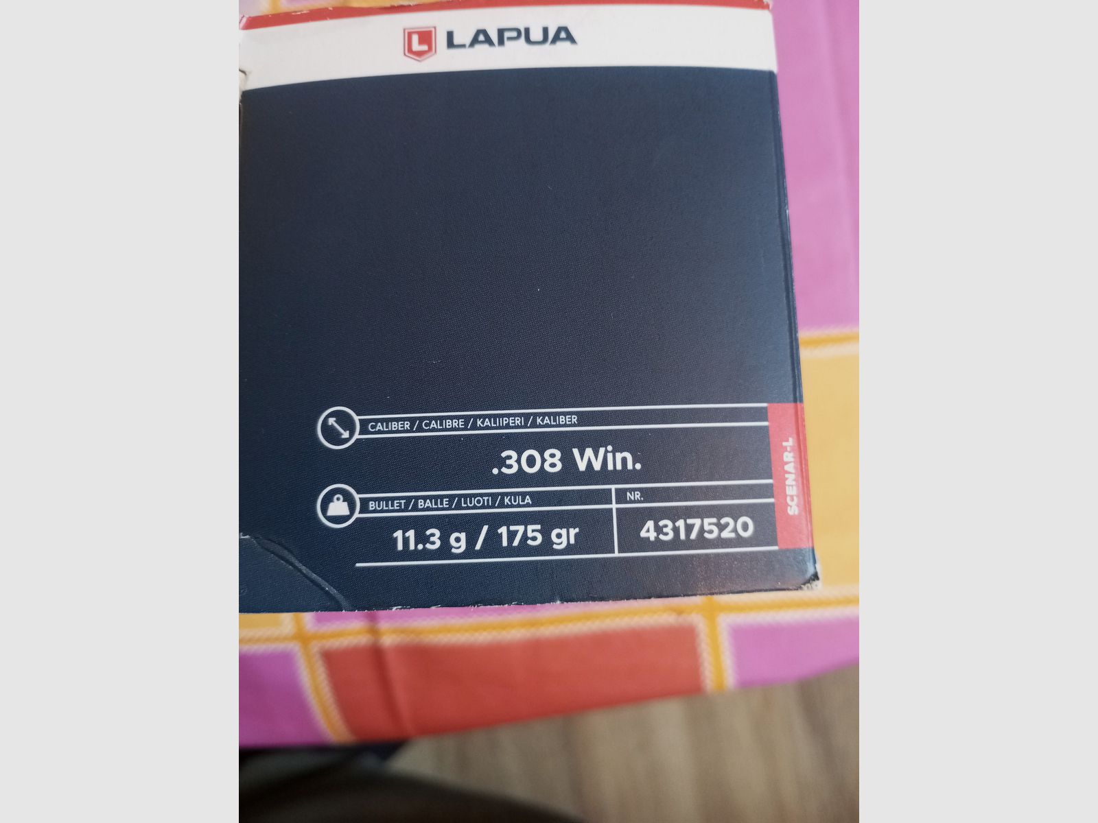 Cases .308 Win. Manufacture LAPUA (Open Tip Match)
