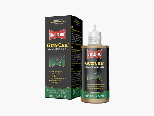 Ballistol GunCer Keramik-Waffenöl Flasche (65 ml)