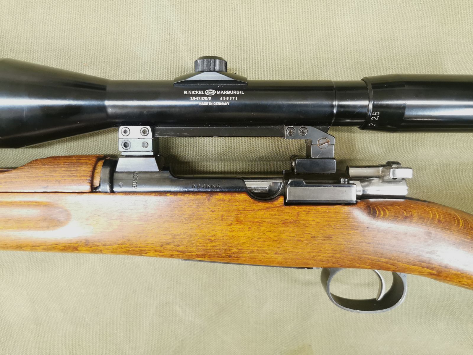 Schwedenmauser mit kurzem Matchlauf 6,5x55SE