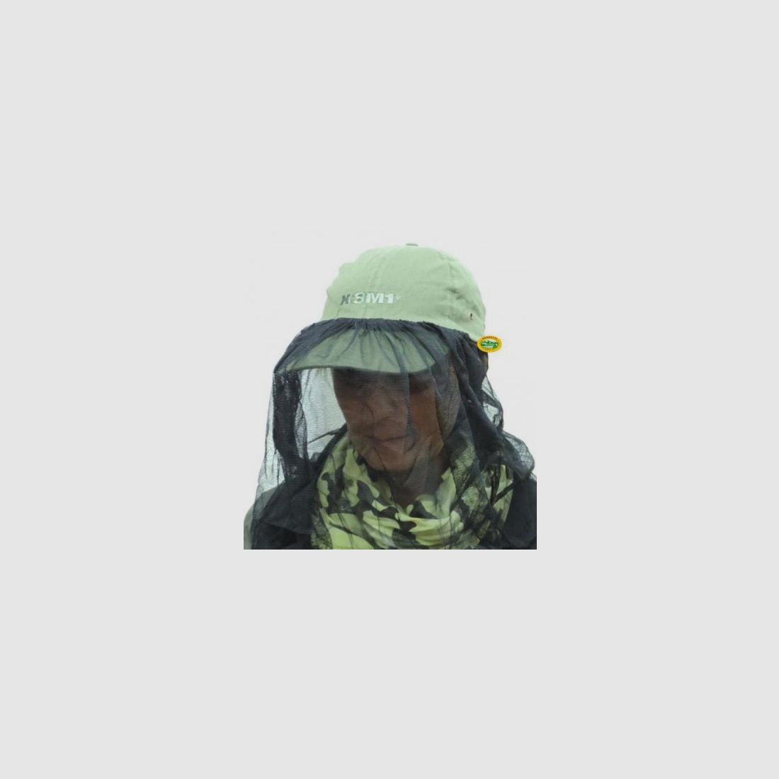 HTG Cappello verde con zanzariera
