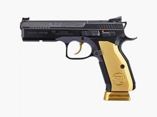 CZ 75 Golddigger speciaal model OR kaliber 9mm Luger