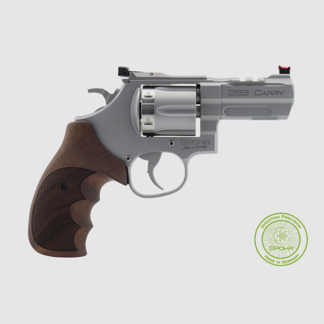 Revolver Spohr 283 Carry Stainless 3" Fabriqué en Allemagne 3 pouces Chasse & Sport