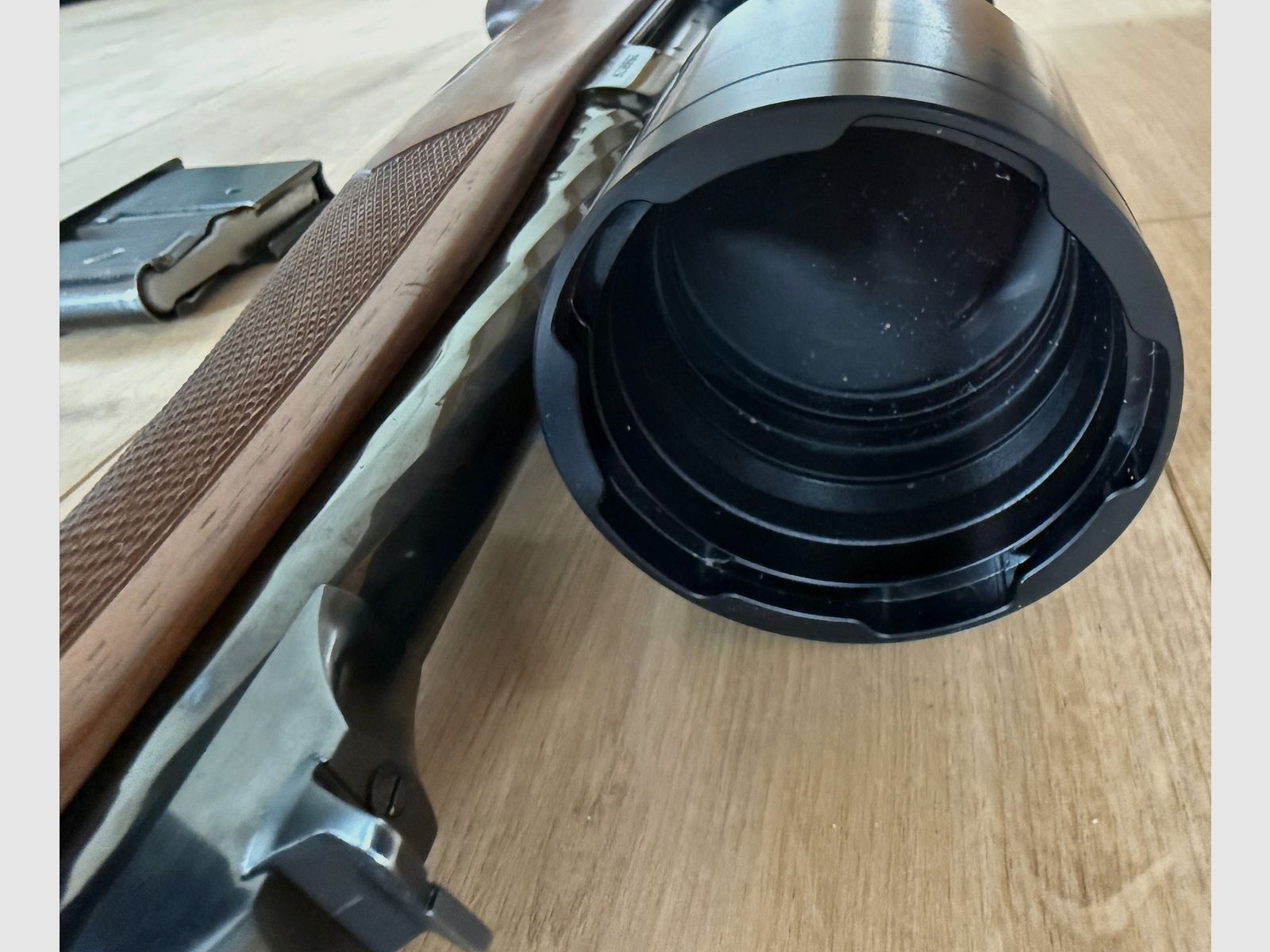 Steyr Mannlicher Luxus Cal. .30-06 Spr. Zeiss Diavari ZM 3-12x56 T* montaggio girevole ripetitore