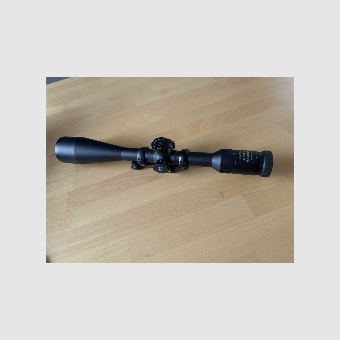 Seltenes Zielfernrohr Zeiss Conquest 6,5-20x50MC mit Blaser Sattelmontage