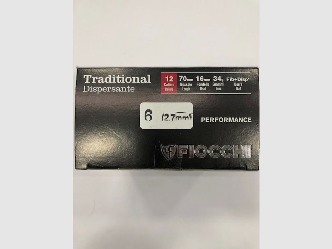 FIOCCHI CART TRADITIONAL C12 PB 6, imagen 1 de 2