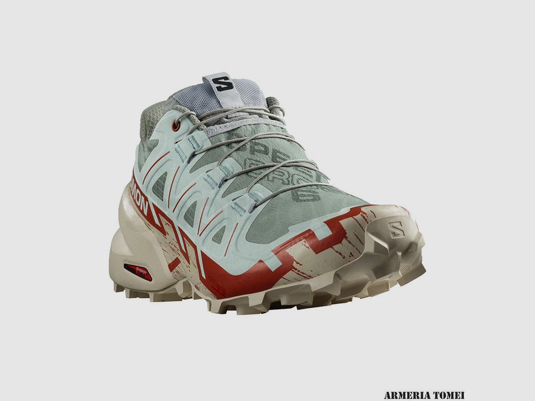 SALOMON – DAMES – SPEEDCROSS 6 W Lily Pad / Rainy Day / Bleached Aqua, afbeelding 2 van 7