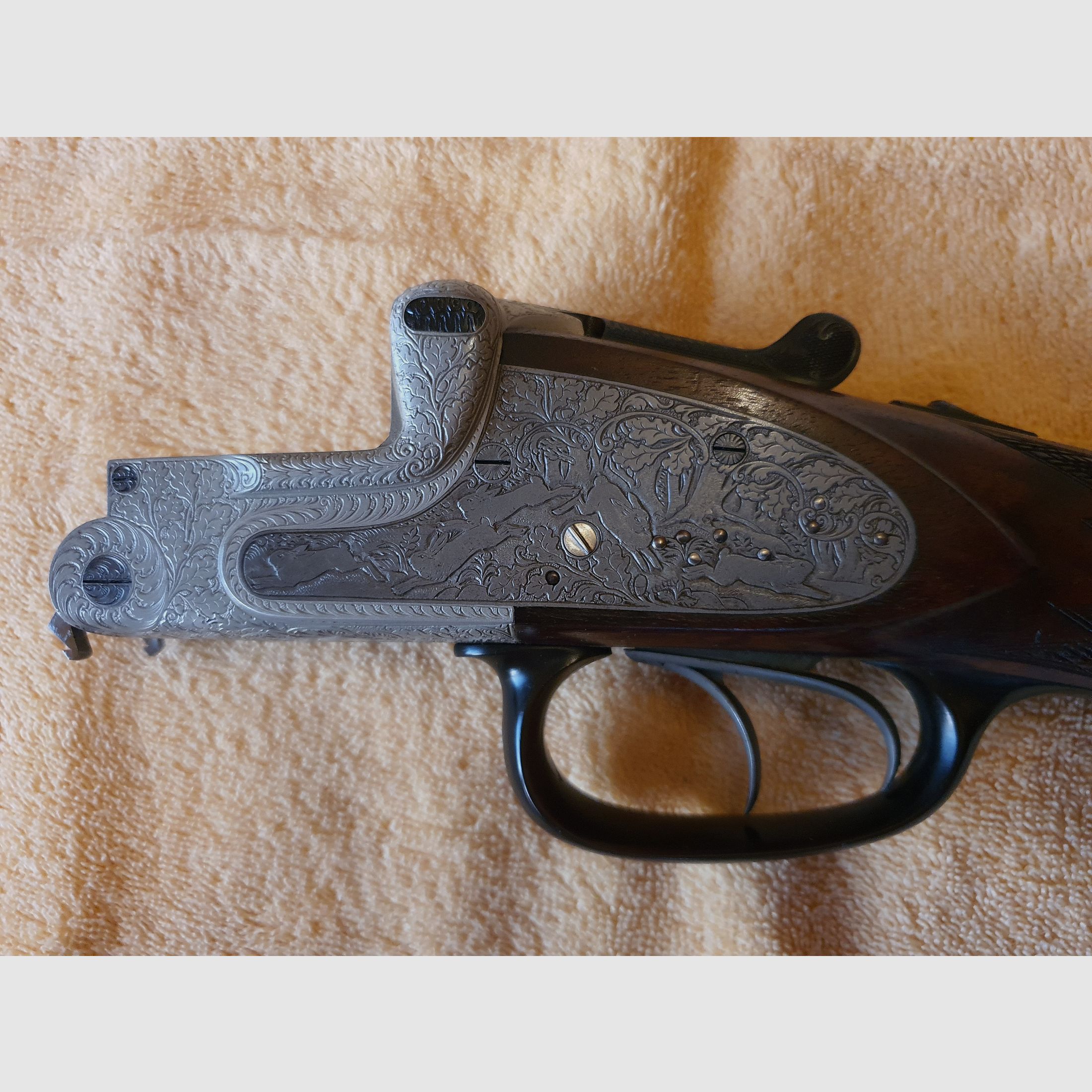 Masterpiece over-and-under shotgun Franz Kettner Suhl with Holland & Holland side locks Unique!