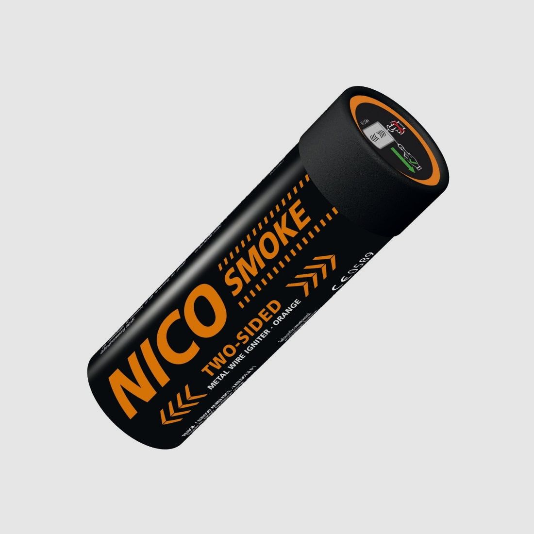 NICO 50 Sekunden Two Sided Paintball Rauchgranate (orange)