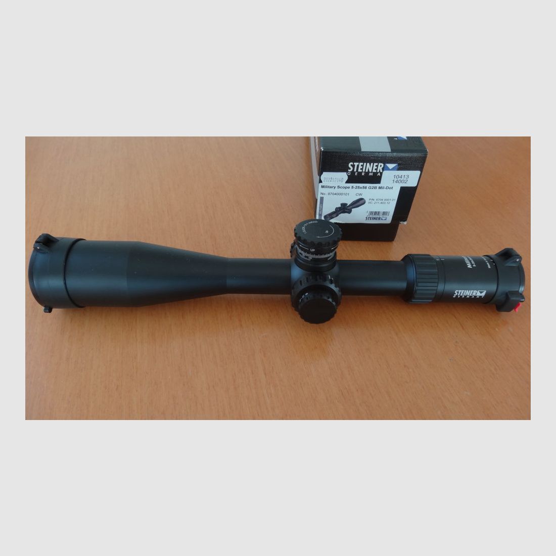 Steiner STEINER-ZIELFERNROHR MILITARY 5–25X56 G2B MIL-DOT