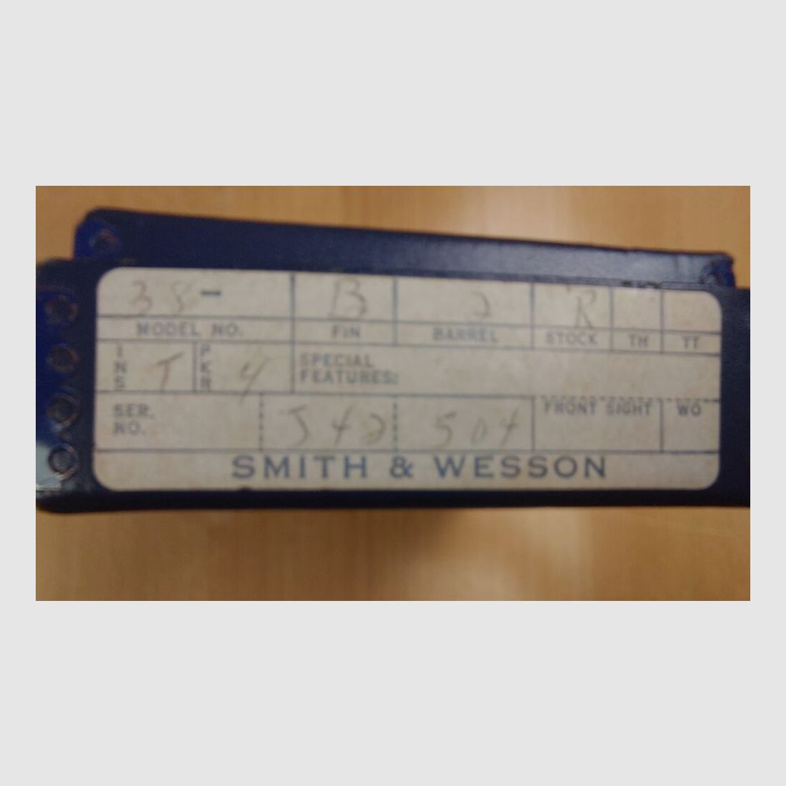 Smith & Wesson, USA M 38