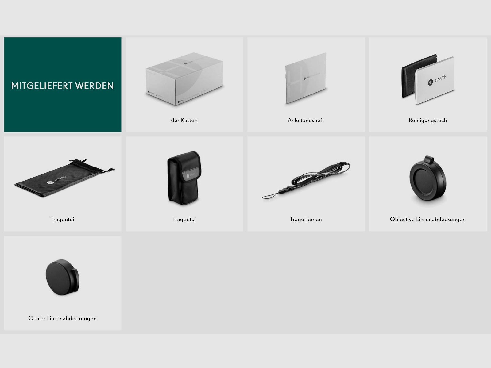 HAWKE 36320 Monocular Endurance ED 8x42 Green