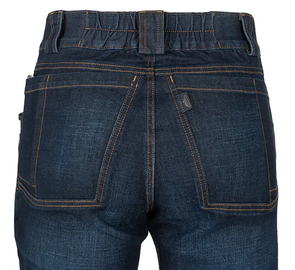 Helikon-Tex – Men's GREYMAN TACTICAL JEANS Slim trousers in Denim Mid – Dark Blue, image 7 of 7