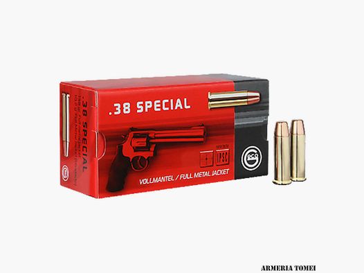 GECO – .38 SPECIAL FULL METAL JACKET – TRONCO CONICA