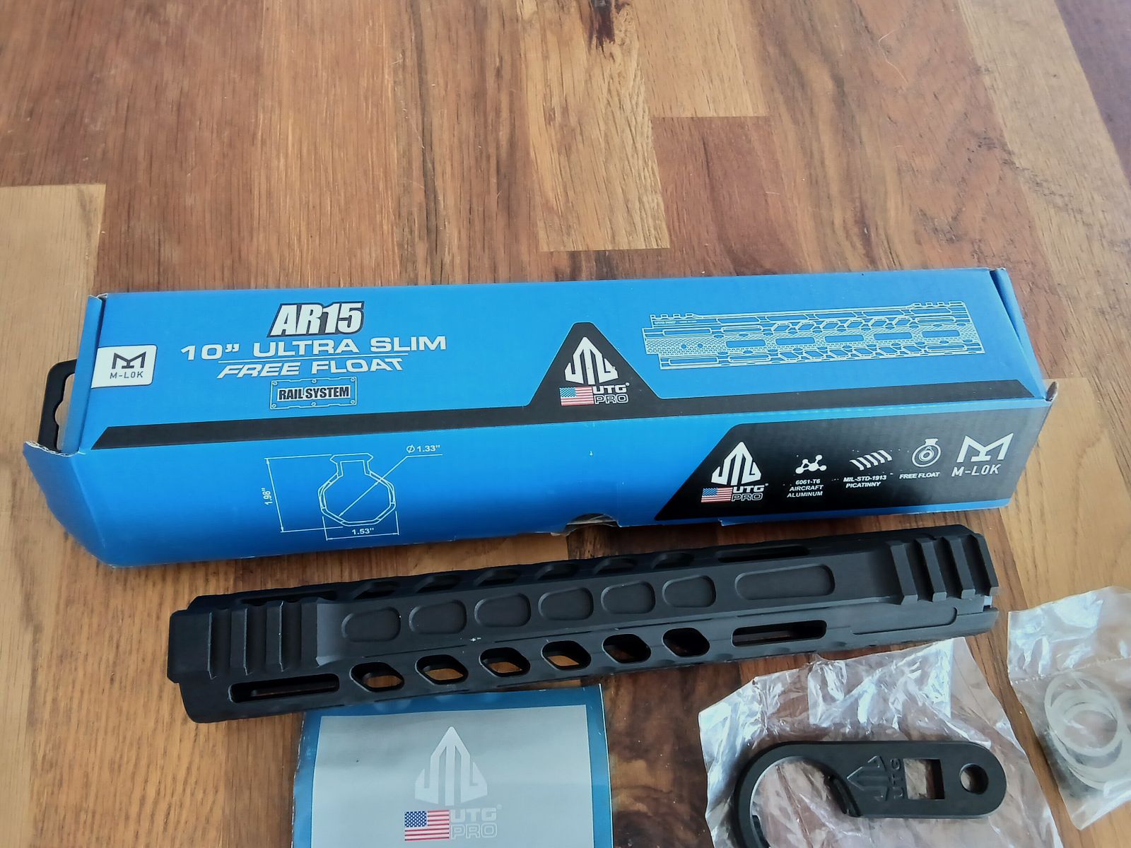 UTG Pro 10" Free Float AR15 Handguard Handschutz, Neu