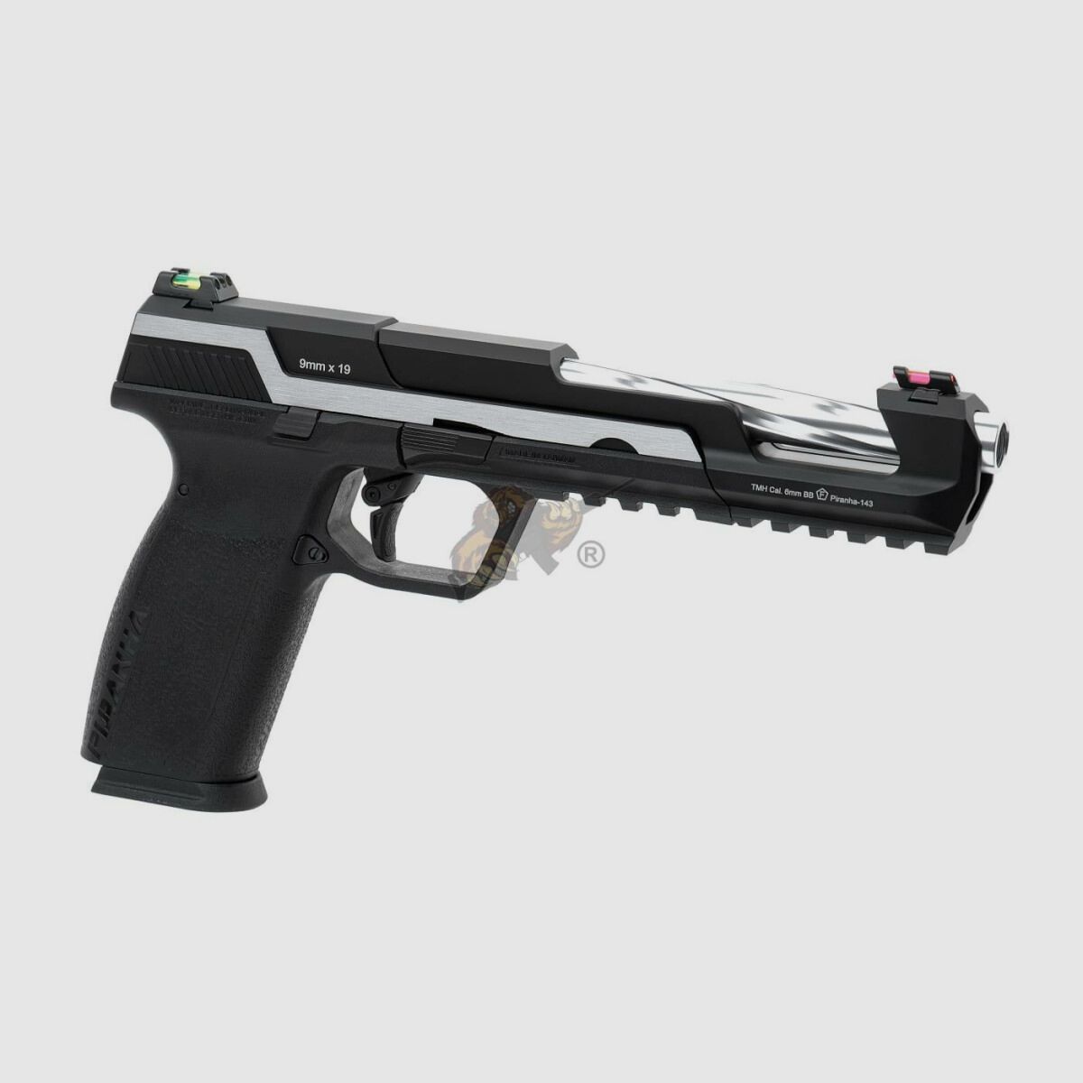 G&G Piranha SL GBB Airsoft Pistool in Dual Tone -F-
