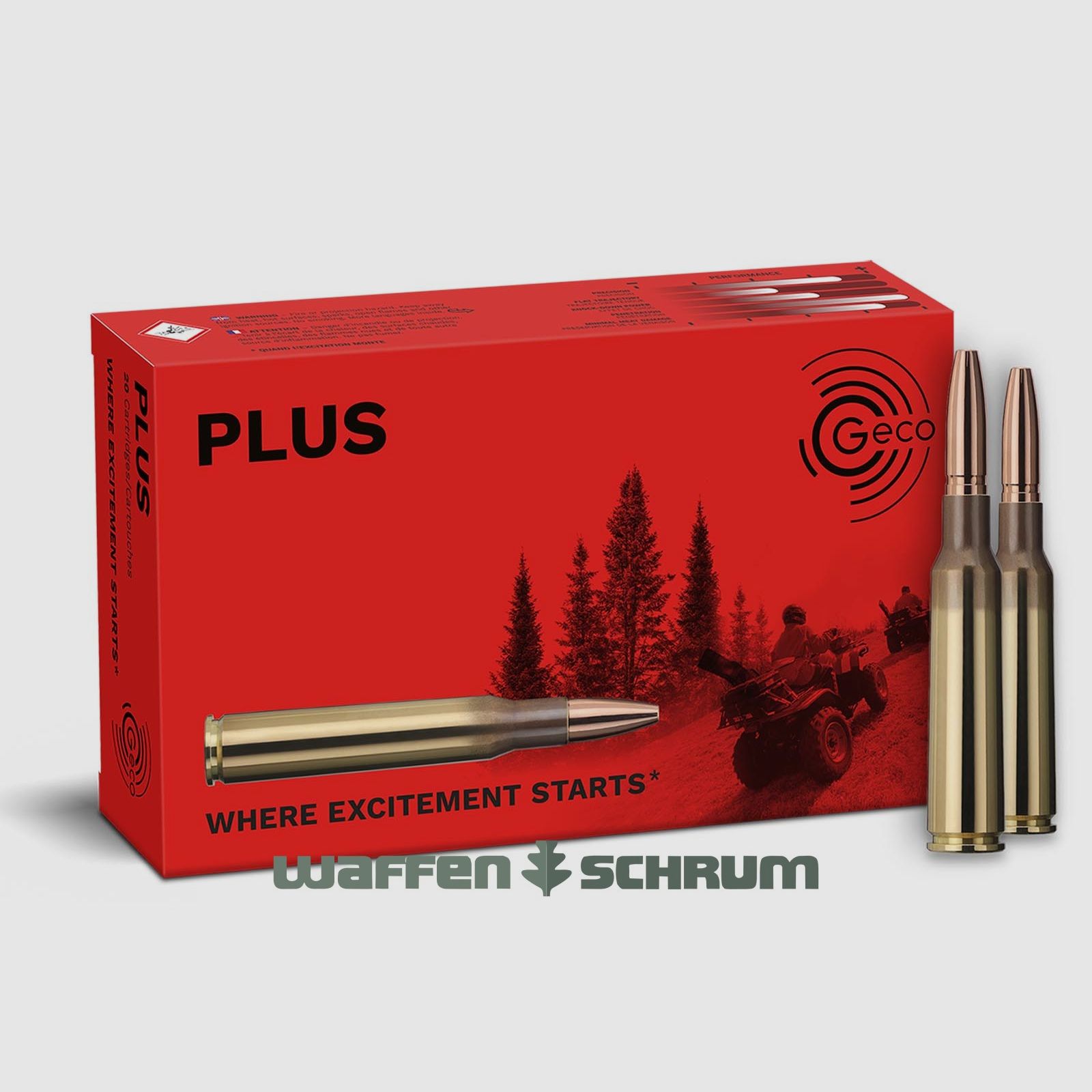 Geco Plus 10.1g - 156gr 6.5x55SE