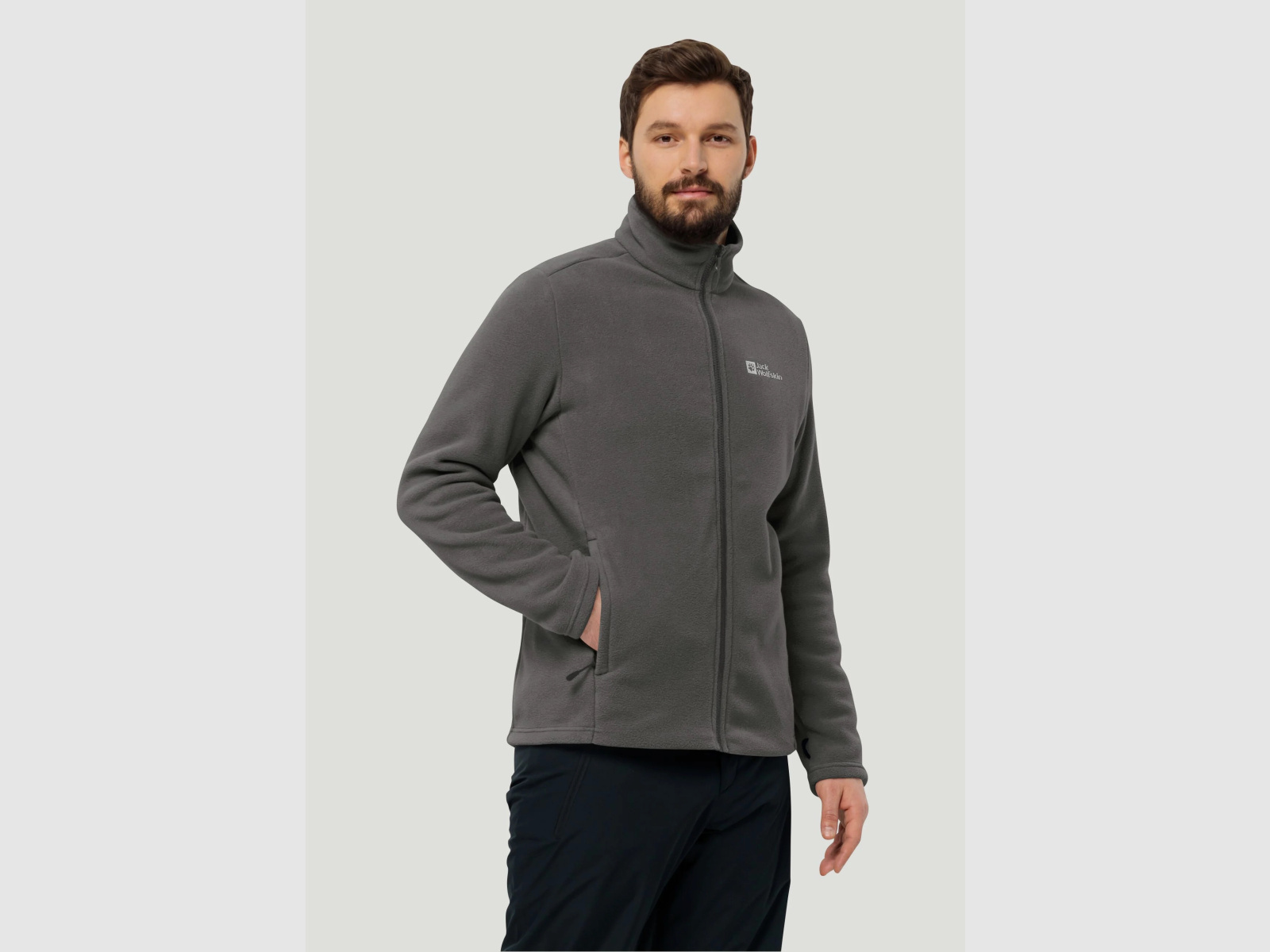 JACK WOLFSKIN Winterstein FZ M Ardesia