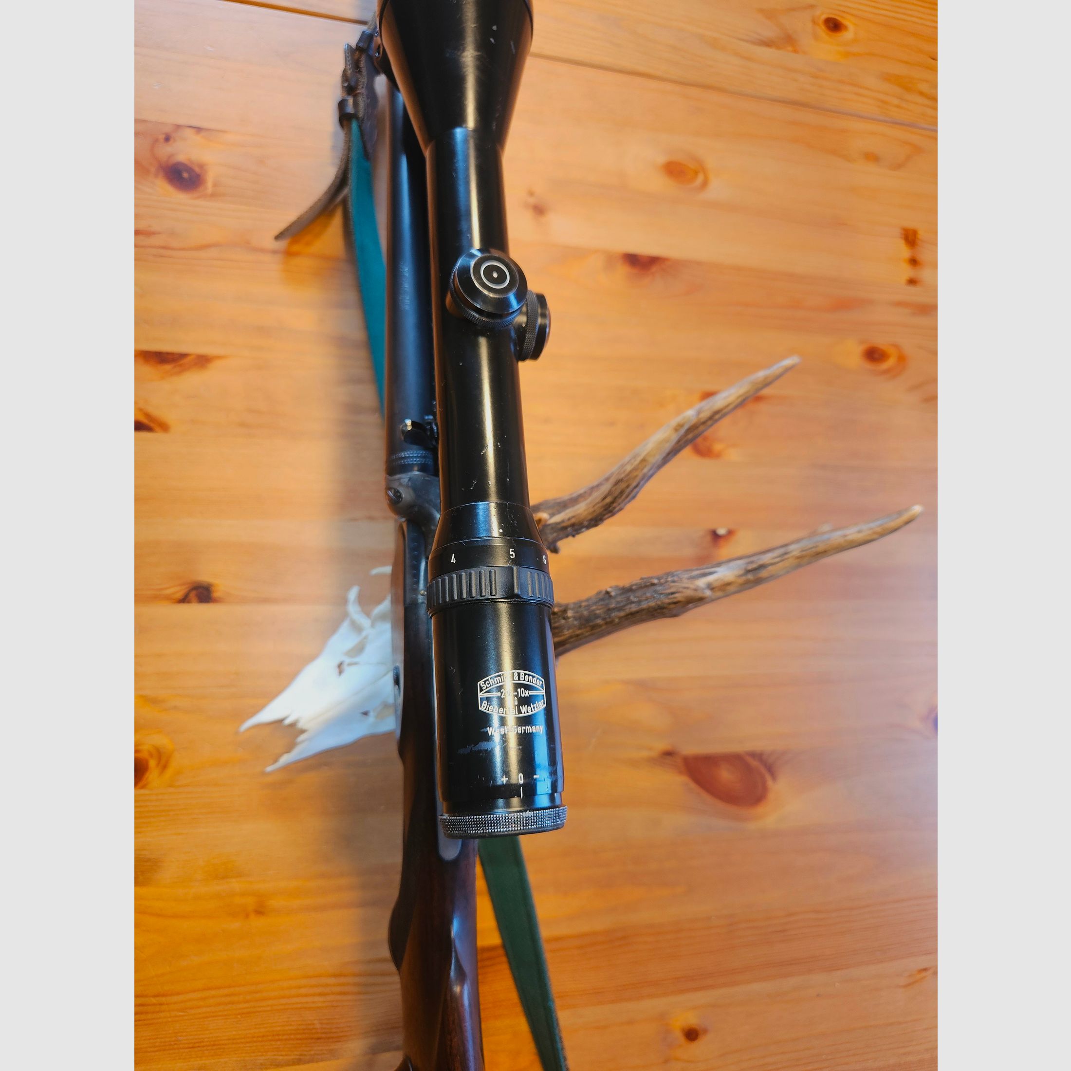 Perforadora Simson Suhl 30-06/12/70 Schmidt und Bender 2,5-10x56 montaje basculante