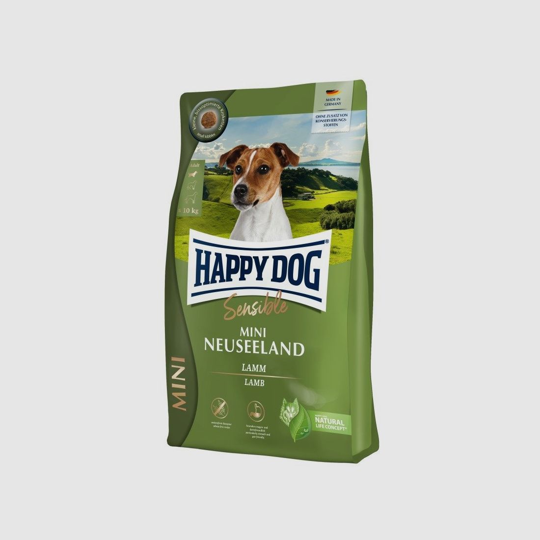 Happy Dog Hunde Trockenfutter Sensible Mini Neuseeland 800 g x 4 Stk.
