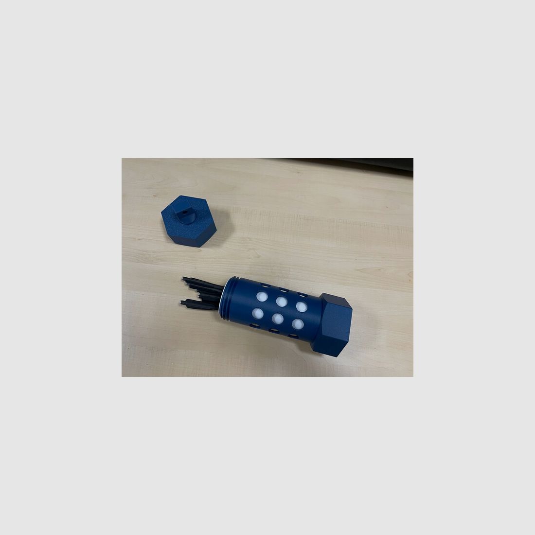 Bolzenköcher für PAB Bolzen 162mm, ca.25 Stck. in 3D Druck