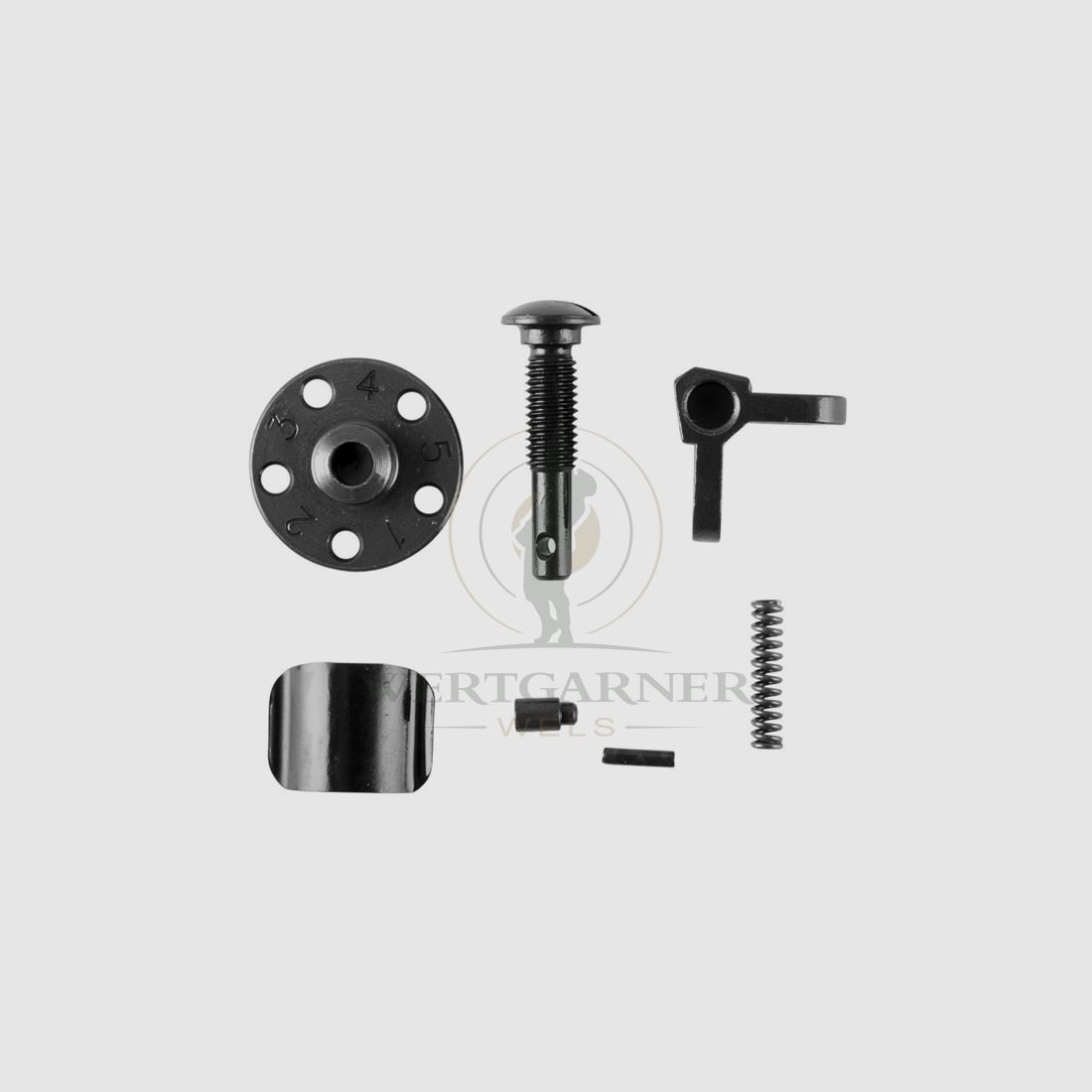 Luth- AR AR-15 adjustable rear sight assembly black, Bild 1 von 2