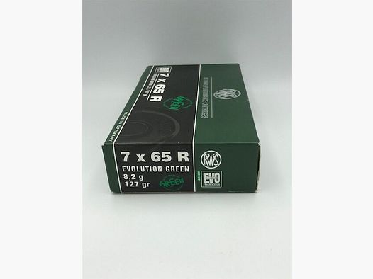 RWS Büchsenmunition 7x65R Evolution Green 8.2g. /127gr.