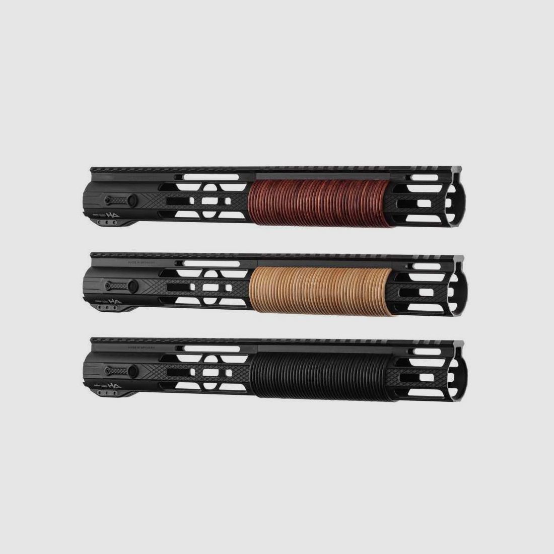 Garde main HERA ARMS AR15/M4 M-LOK 15' - CUIR - GARDE-MAIN 15' - CUIR BEIGE, image 1 sur 9