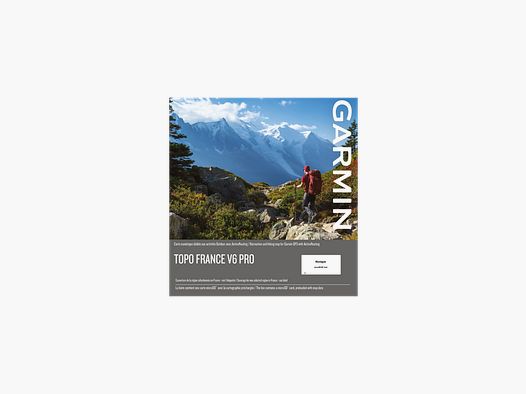 Topo france v6 pro montagne
