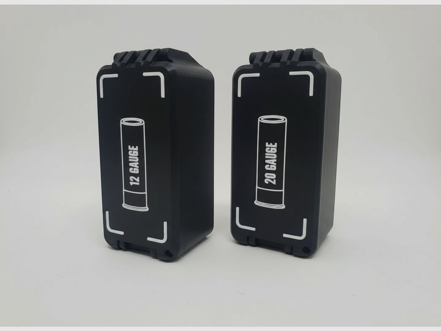 Filamelt Munitionsbox / 20 Gauge / 'Klapp- / Rastdeckel' / Patronenbox, Ammo Box