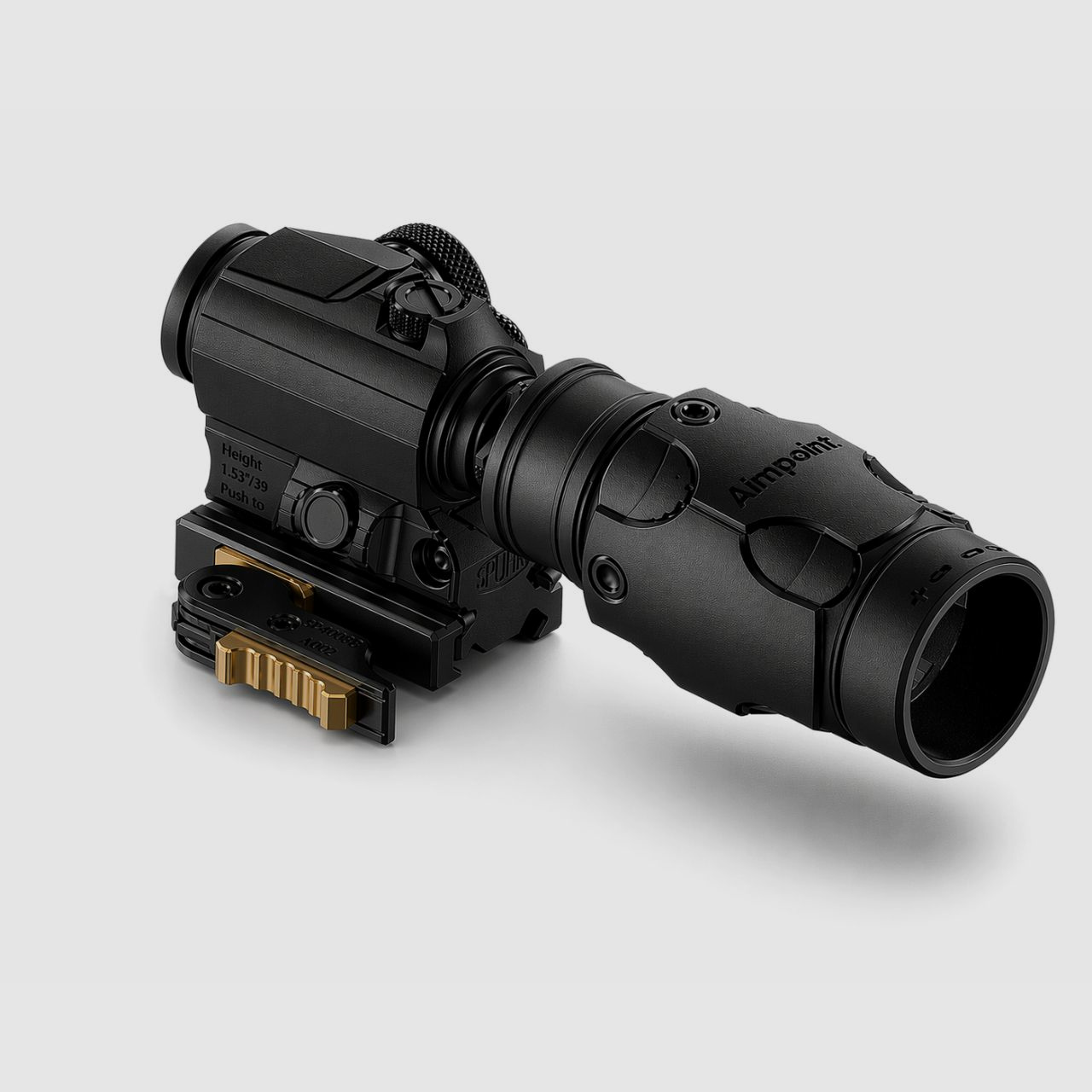 Spuhr Aimpoint T-2 Supporto per ingranditore H39mm 1.53" QDP
