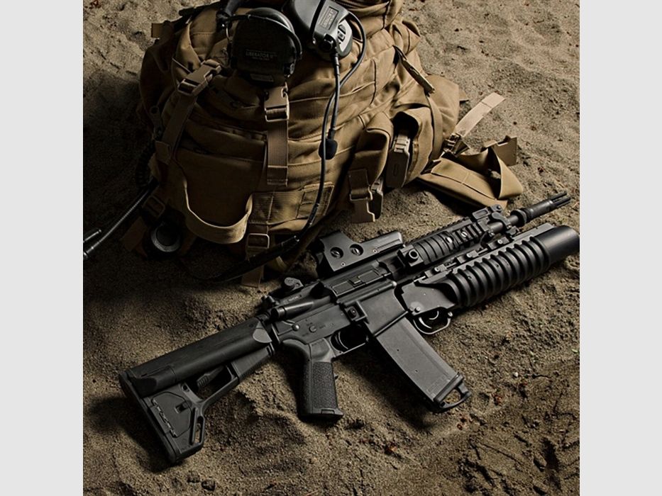 MAGPUL ACS COLLAPSIBLE MIL-SPEC CARBINE STOCK FOR AR-15 BLACK, imagen 5 de 5